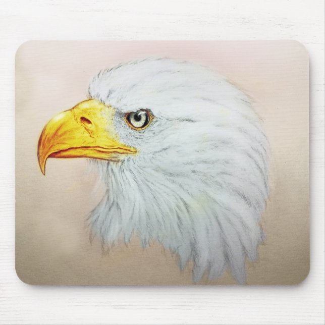 Original Vintage Kunstmousepad - Adler Mousepad (Vorne)