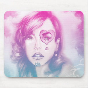Original Vintage Kunstmousepad - Regenbogen Mousepad
