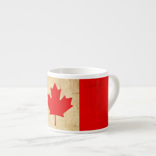 Original Vintage Patriotische Nationalflagge KANAD Espressotasse