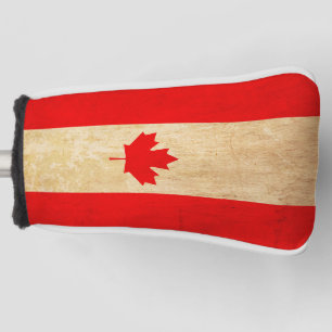 Original Vintage Patriotische Nationalflagge KANAD Golf Headcover
