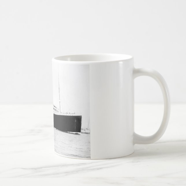 Original Vintages Foto der Titanic Kaffeetasse (Rechts)