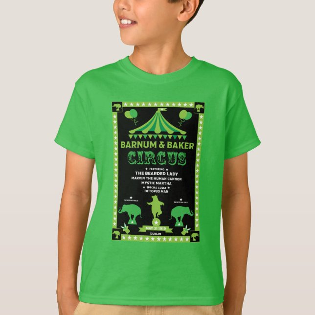 Original Vintages Inspiriert Circus T - Shirt (Vorderseite)