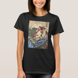 ORIGINAL - Vintages Retro Japanisches Wave Monster T-Shirt