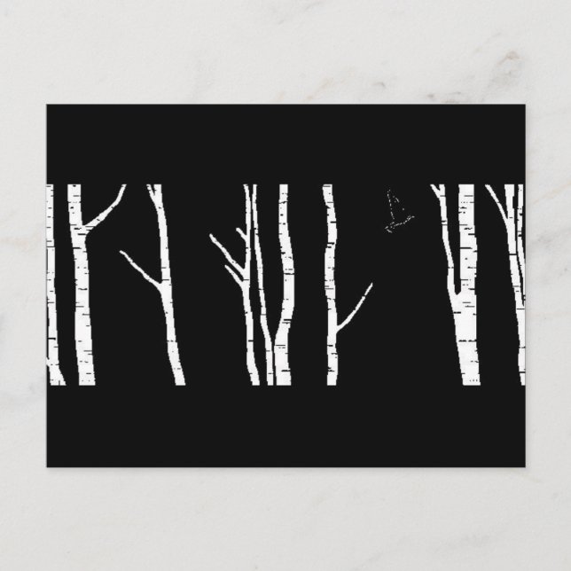 Original-Vogelkunst und Silberbirnenwerk Postkarte (Vorderseite)