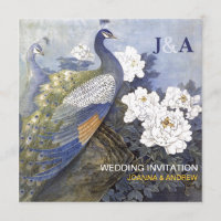 Original Wasserfarbenparadies Hochzeit Einladung