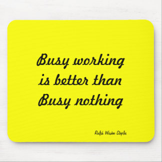 Original-Werkslogan Mousepad