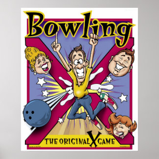 Original "X"-Spiel Poster