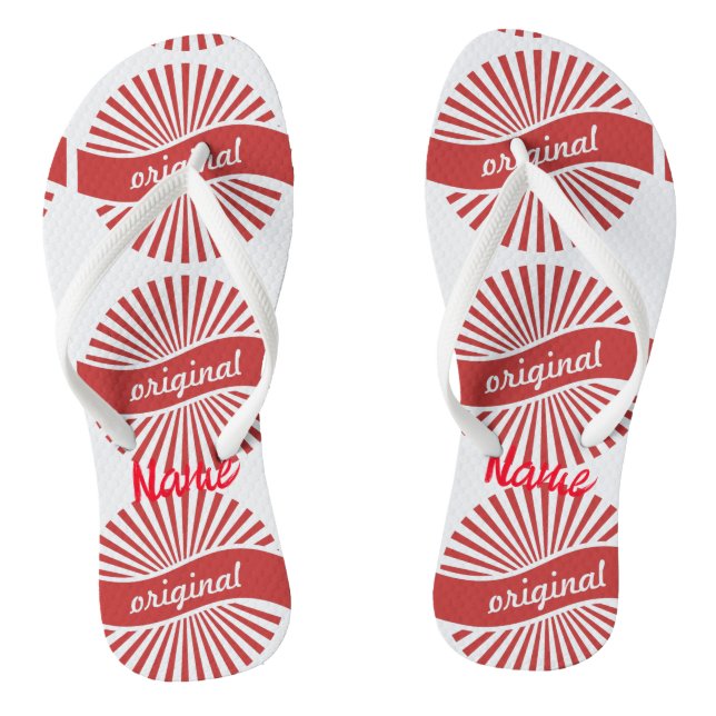 Original-Zeichen-Logo Thunder_Cove Flip Flops (Fußbett)