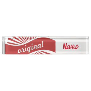 Original-Zeichen-Logo Thunder_Cove Namensplakette