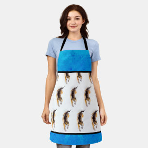 Original Zeichnend Tiger Chinesisch Neues Jahr AoA Schürze