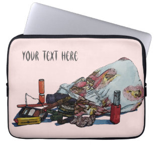 Originalbild der Vintagen Make-up-Tasche Laptopschutzhülle