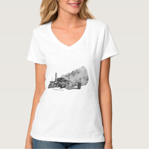 Originalbild der Vintagen Make-up-Tasche T-Shirt