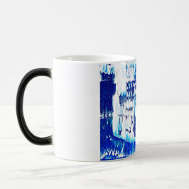 Originale Abstrakte Malerei Print-Tasse Verwandlungstasse