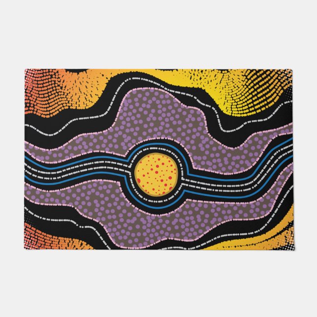 Originale Design One Doormat Fußmatte (Vorderseite)