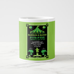Originale Jahrgangs-Zirkus-Inspiration Jumbo-Tasse
