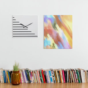 Originale moderne zeitgenössische abstrakte Kunst Leinwanddruck