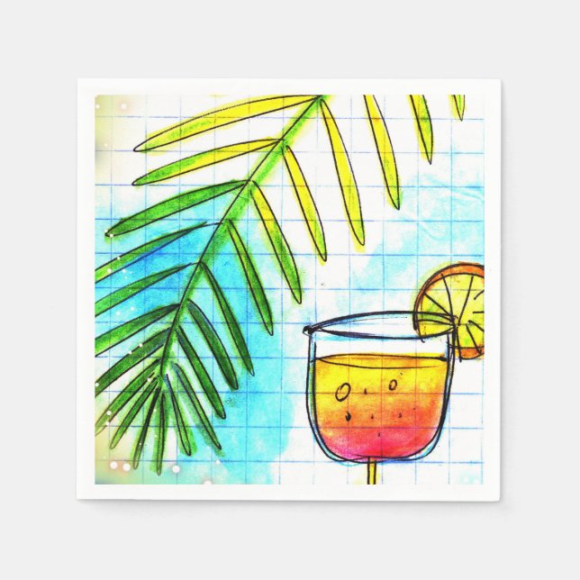 Originale Servietten für restaurant Kneipe (Vorderseite)