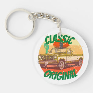 ORIGINALER COOLER LKW VINTAGE SCHLÜSSELANHÄNGER