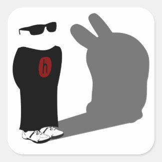 Originaler Harvey OS Quadratischer Aufkleber