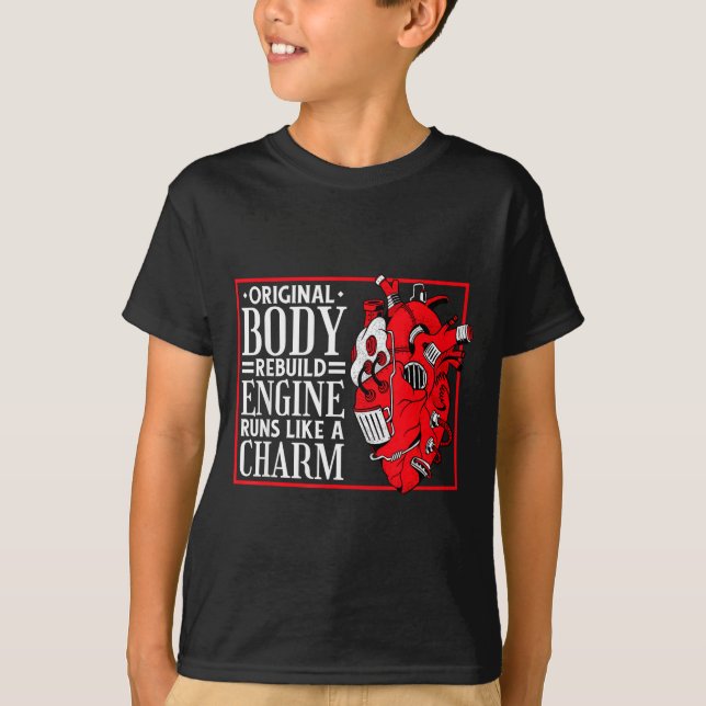 Originaler Motorumbau, Herzoperation A T-Shirt (Vorderseite)