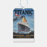Originaler Titanic Vintage Poster 1912