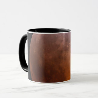 Originalfoto einer partiellen Mondfinsternis Tasse
