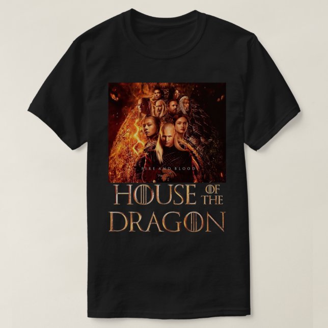 Originalhaus des Drachen T-Shirt (Design vorne)