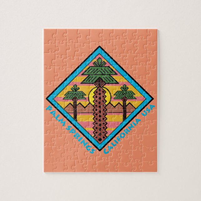 Originalvorlage PALM SPRINGS Kaliforniens USA Puzzle (Vertikal)