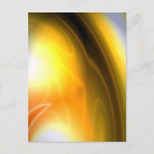 Originelle Abstrakte digitale Kunst Postkarte (Vorderseite)