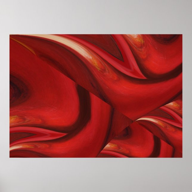 Originelle Abstrakte Leinwand Art Posters Prints Poster (Vorne)