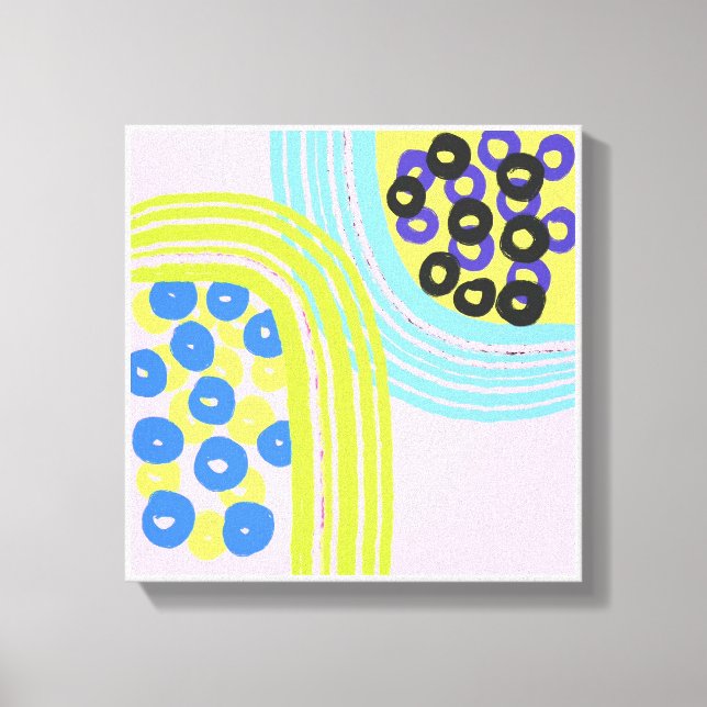 Originelle, einfache Kunstdrucke Leinwanddruck (Vorderseite)