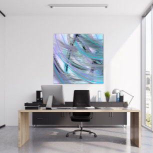 Originelle moderne abstrakte Kunst Leinwanddruck