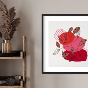 Originelle moderne abstrakte Kunst Poster