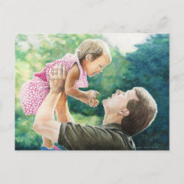 Originelle Postkarte "Heben Sie mich auf"