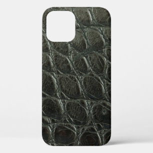 Originelle schwarze Alligatorledertextur, nah  Case-Mate iPhone Hülle