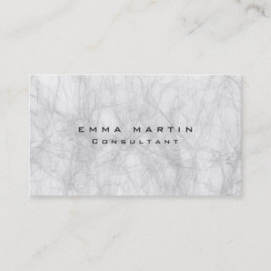 Origineller, raffinierter grauer Hintergrund einzi Visitenkarte