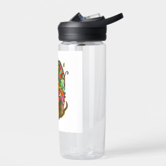 Originelles Abstraktes Portal-Muster Trinkflasche