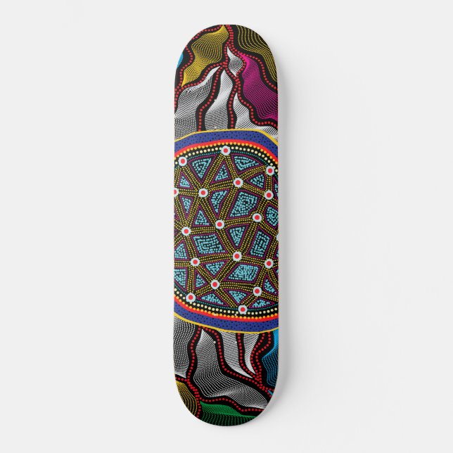 Originelles Design-15-Skateboard Skateboard (Vorderseite)