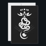 Originelles Design für den Schlangendruck 2025, Lö Save The Date<br><div class="desc">Originelles Design für den Druck aus Königreich der Katzen gewidmet 2025-Jahr-Symbol - Schlange in Kombination mit persönlichem Zodiac-Zeichen. Schönes und praktisches Geschenk mit einzigartigem originellem Design-Konzept. Gut als persönliches Geschenk,  Talisman und Schutz.</div>