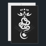 Originelles Design für den Schlangendruck 2025, Lö Save The Date<br><div class="desc">Originelles Design für den Druck aus Königreich der Katzen gewidmet 2025-Jahr-Symbol - Schlange in Kombination mit persönlichem Zodiac-Zeichen. Schönes und praktisches Geschenk mit einzigartigem originellem Design-Konzept. Gut als persönliches Geschenk,  Talisman und Schutz.</div>