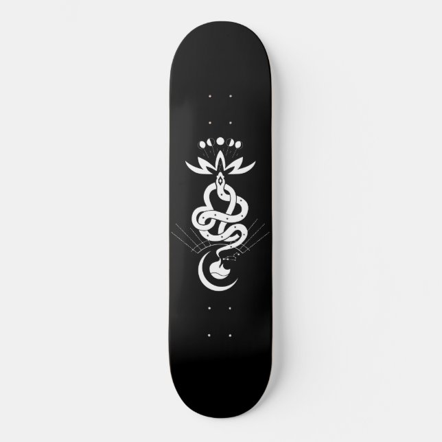 Originelles Design für den Schlangendruck 2025, Lö Skateboard (Vorderseite)
