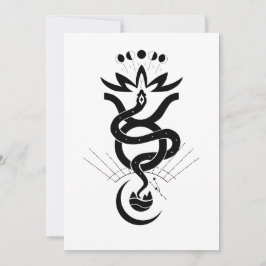 Originelles Design für den Schlangendruck 2025, Ta Einladung