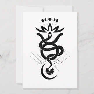 Originelles Design für den Schlangendruck 2025, Ta Einladung