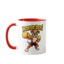 Originelles Design Lustiger Boxer Boxerhund