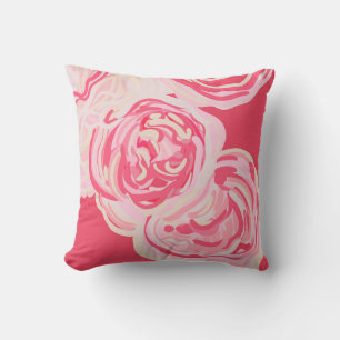 Originelles Kunstwerk - Rose Kissen
