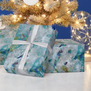 Originelles, modernes Kunstdesign Geschenkpapier
