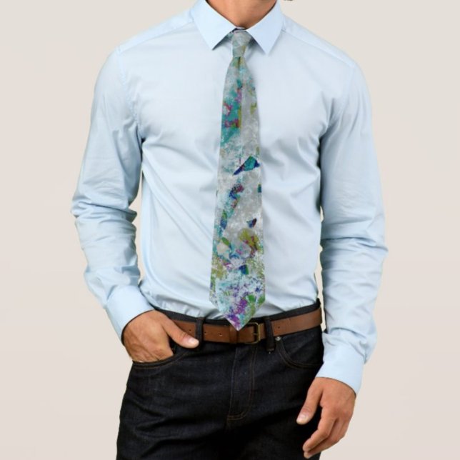 Originelles, modernes Kunstdesign Krawatte (Von Creator hochgeladen)