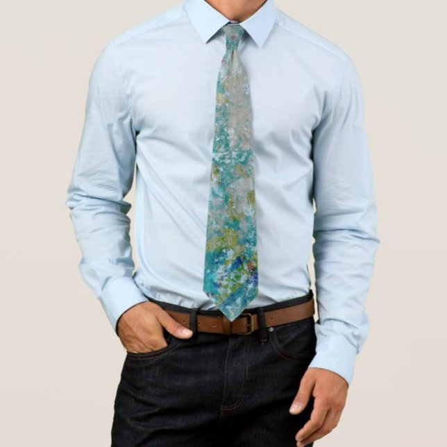Originelles, modernes Kunstdesign Krawatte (Von Creator hochgeladen)