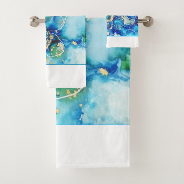 Originelles modernes Set Badetuch (Insitu)