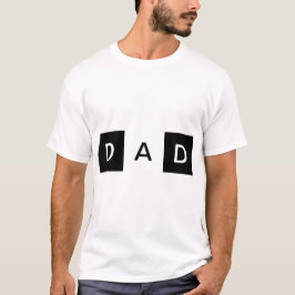 Originelles Textdesign - VATER T-Shirt